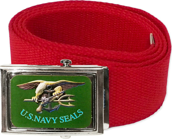 Cintura US. Navy Seals Cinta in Canapa Con Fibbia Metallica Completa Di Stemma Sport e tempo libero/Fan Shop/Abbigliamento/Accessori/Cinture Il Distintivo - Pesaro, Commerciovirtuoso.it
