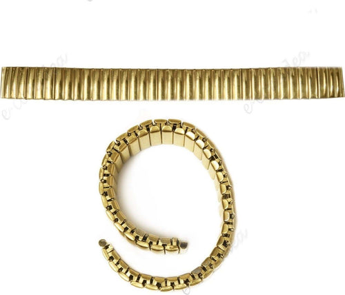 Cinturino Elastico Metallo Universal Ricambio Orologio Larghezza 18mm Oro Orologi e gioielli > Cinturini per orologi Trade Shop italia - Napoli, Commerciovirtuoso.it