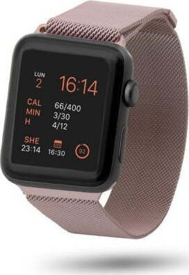 Cinturino in maglia metallica rosa Unotec per Apple Watch 38mm Elettronica/Cellulari e accessori/Smartwatch Scontolo.net - Potenza, Commerciovirtuoso.it