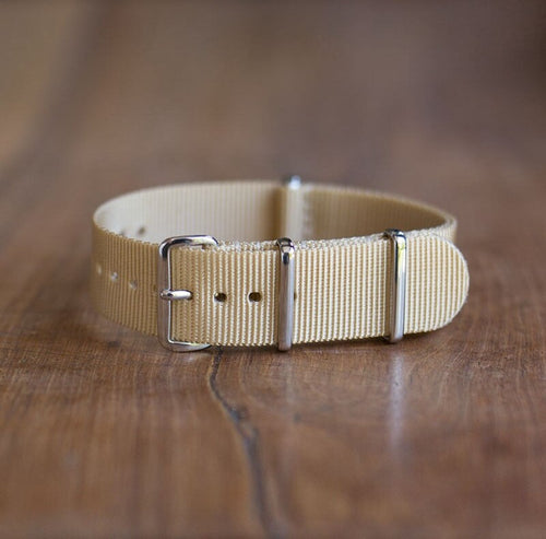 Cinturino In Nylon Universale Ricambio Orologio Larghezza 18mm Beige Orologi e gioielli > Cinturini per orologi Trade Shop italia - Napoli, Commerciovirtuoso.it