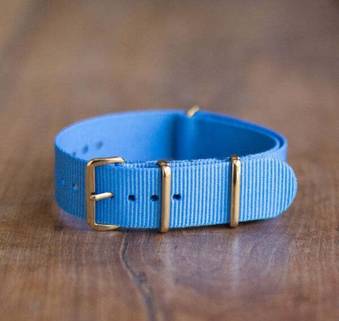 Cinturino In Nylon Universale Ricambio Orologio Larghezza 18mm Blu Moda/Uomo/Orologi/Cinturini Trade Shop italia - Napoli, Commerciovirtuoso.it