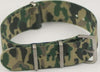 Cinturino-In-Nylon-Universale-Ricambio-Orologio-Larghezza-18mm-Camouflage