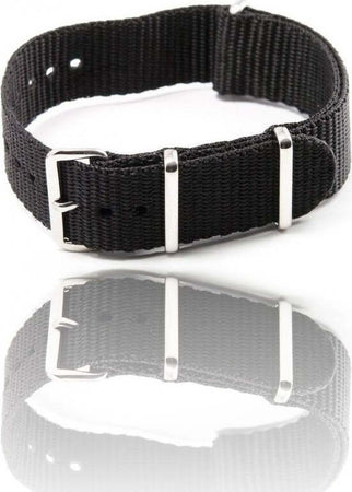 Cinturino In Nylon Universale Ricambio Orologio Larghezza 18mm Nero Orologi e gioielli > Cinturini per orologi Trade Shop italia - Napoli, Commerciovirtuoso.it