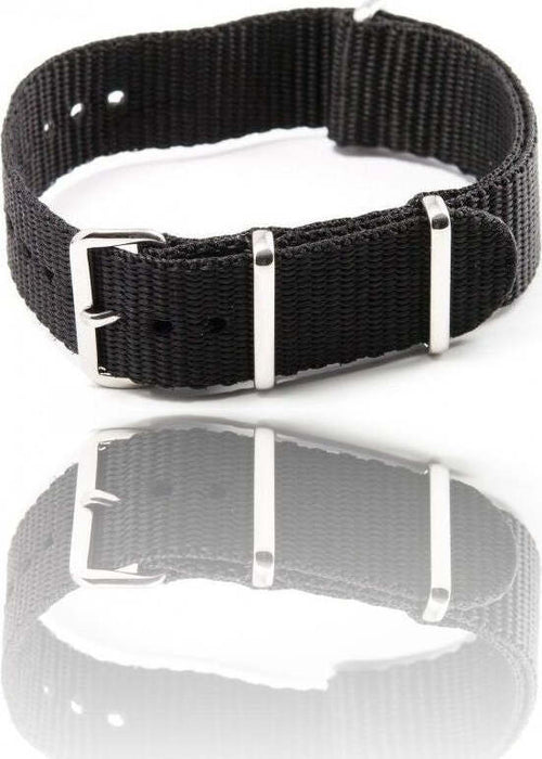 Cinturino In Nylon Universale Ricambio Orologio Larghezza 18mm Nero Orologi e gioielli > Cinturini per orologi Trade Shop italia - Napoli, Commerciovirtuoso.it