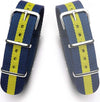 Cinturino In Nylon Universale Ricambio Orologio Larghezza 20mm Blu Giallo Moda/Uomo/Orologi/Cinturini Trade Shop italia - Napoli, Commerciovirtuoso.it