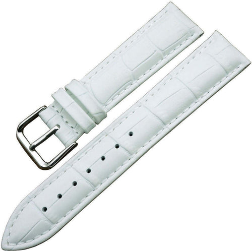 CINTURINO IN PELLE UNIVERSALE RICAMBIO PER OROLOGIO LARGHEZZA 12MM BIANCO  Trade Shop italia - Napoli, Commerciovirtuoso.it