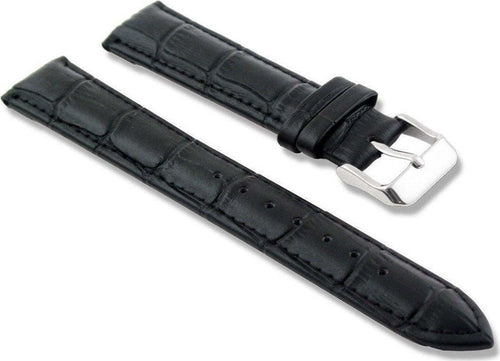 Cinturino In Pelle Universale Ricambio Per Orologio Larghezza 16mm Nero Moda/Uomo/Orologi/Cinturini Trade Shop italia - Napoli, Commerciovirtuoso.it