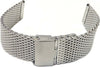 Cinturino-Maglia-Milano-Universale-Ricambio-Orologio-Larg-22mm-Silver