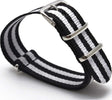 Cinturino Nylon Universale Ricambio Orologio Larghezza 20mm Bianco Nero Orologi e gioielli > Cinturini per orologi Trade Shop italia - Napoli, Commerciovirtuoso.it