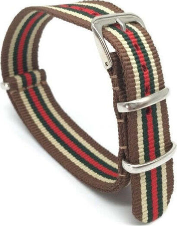 Cinturino Nylon Universale Ricambio Orologio Larghezza 20mm Marrone Veros Moda/Uomo/Orologi/Cinturini Trade Shop italia - Napoli, Commerciovirtuoso.it