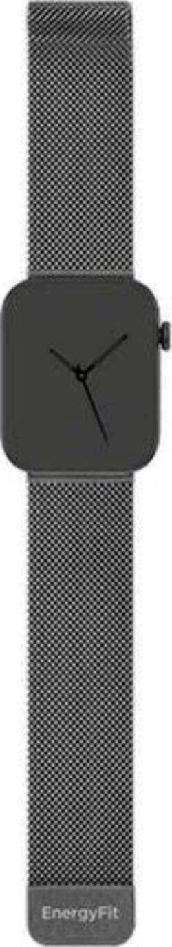 Cinturino-orologio-Energyfit-MILANESE-SQ10-SQ20-24mm-Black
