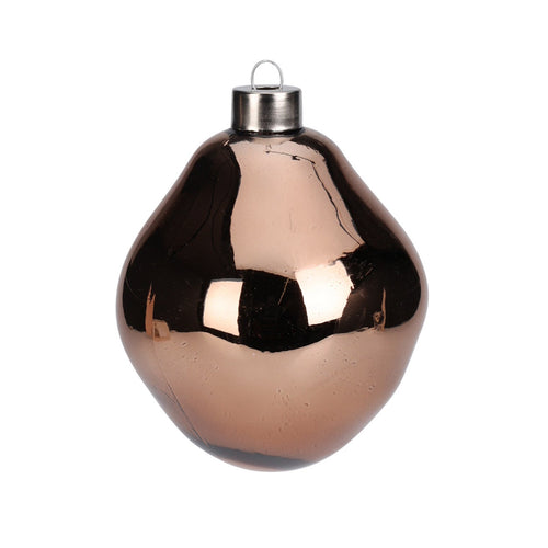 Palline per albero di Natale in vetro color oro decorazioni natalizie