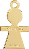 Ciondolo Bimba Oropuro Cpgd Bambina