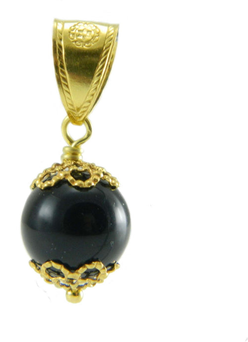 Ciondolo su coccu oro giallo amuleto portafortuna sardo REALIZZATO A MANO