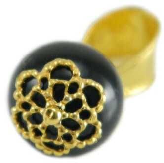 Ciondolo su coccu oro giallo amuleto portafortuna sardo REALIZZATO A MANO