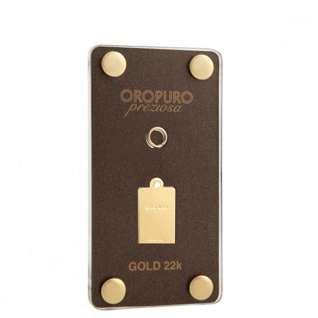 Ciondolo Rettangolo Unisex Oropuro Cpgr