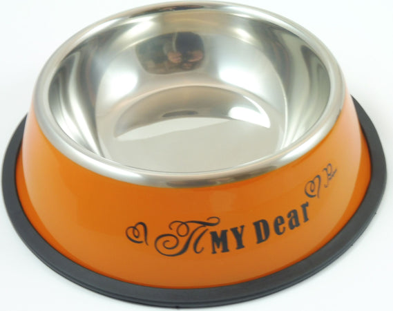 Ciotola cani gatti colorata antiscivolo acciaio colori misti 22cm Prodotti per animali domestici/Cani/Ciotole e distributori/Ciotole Led Mall Home - Napoli, Commerciovirtuoso.it