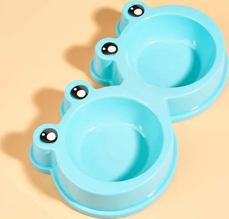 Ciotola Con Design Rana Per Cane Gatto Animale Domestico Doppio Per Cibo Acqua Prodotti per animali > Prodotti per Cani > Ciotole e Biberon Trade Shop italia - Napoli, Commerciovirtuoso.it