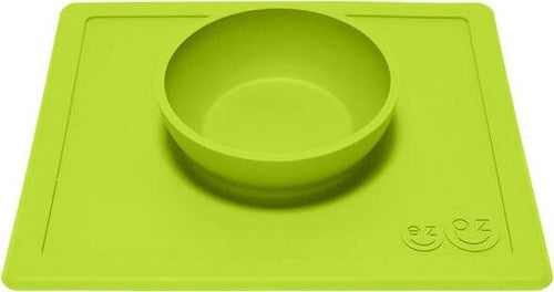 Ciotola-con-Tovaglietta-Incorporata-EzPz-The-Happy-Bowl