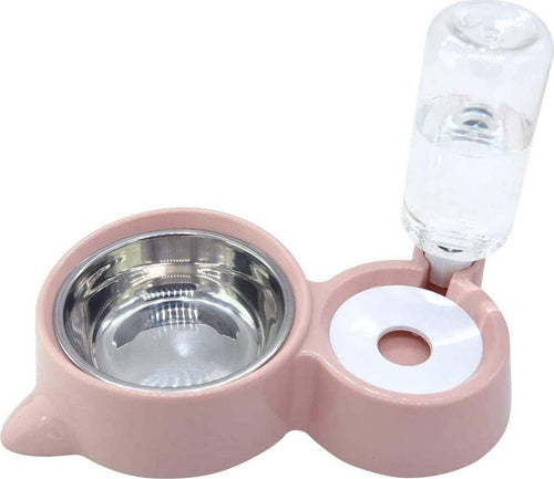 Ciotola Doppia Gatti Cani 2in1 Distributore Acqua Alimenti Automatiche Borracce Prodotti per animali > Prodotti per Cani > Ciotole e Biberon Trade Shop italia - Napoli, Commerciovirtuoso.it