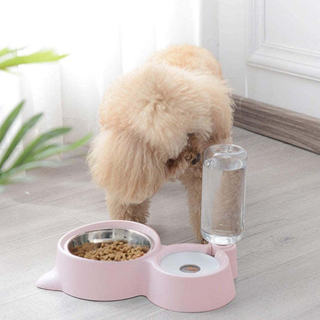 Ciotola Doppia Gatti Cani 2in1 Distributore Acqua Alimenti Automatiche Borracce Prodotti per animali > Prodotti per Cani > Ciotole e Biberon Trade Shop italia - Napoli, Commerciovirtuoso.it