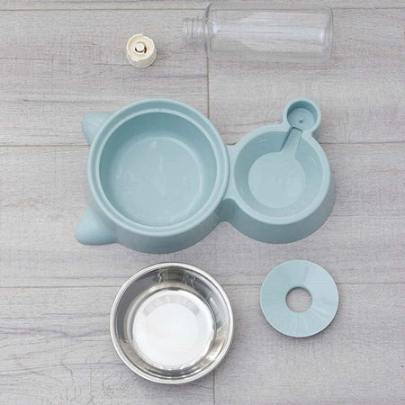 Ciotola Doppia Gatti Cani 2in1 Distributore Acqua Alimenti Automatiche Borracce Prodotti per animali > Prodotti per Cani > Ciotole e Biberon Trade Shop italia - Napoli, Commerciovirtuoso.it