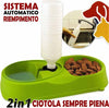 CIOTOLA DOPPIA PER CANI E GATTI 2IN1 CON SISTEMA DI RIEMPIMENTO ACQUA AUTOMATICO Prodotti per animali domestici/Cani/Ciotole e distributori/Ciotole Trade Shop italia - Napoli, Commerciovirtuoso.it