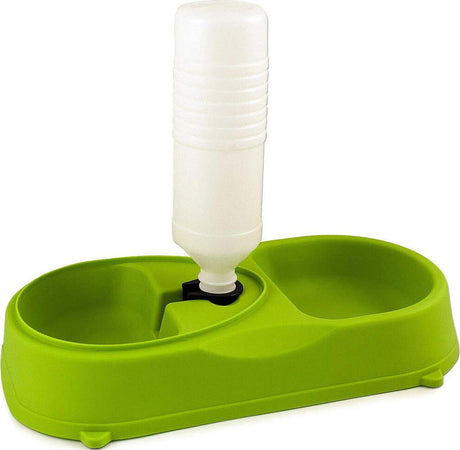 CIOTOLA DOPPIA PER CANI E GATTI 2IN1 CON SISTEMA DI RIEMPIMENTO ACQUA AUTOMATICO Prodotti per animali domestici/Cani/Ciotole e distributori/Ciotole Trade Shop italia - Napoli, Commerciovirtuoso.it