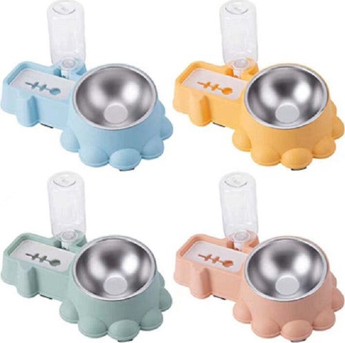 Ciotola Doppio Corpo Combo Per Cibo Acqua Dispenser In Plastica Per Cani Gatti Prodotti per animali > Prodotti per Cani > Ciotole e Biberon Trade Shop italia - Napoli, Commerciovirtuoso.it