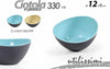 Ciotola-In-Plastica-Ciotolina-0,33-Lt-ø12x6cm-Cucina-2-Colori-Assortiti-838576