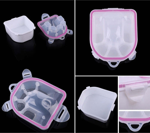 CIOTOLA MANICURE AMMOLLO SOAK OFF SCALDA ACQUA SEPARA 5 DITA NAIL ART SOLVENTI Bellezza/Manicure e pedicure/Decorazioni per unghie/Attrezzatura per Nail Art/Kit di decorazione Trade Shop italia - Napoli, Commerciovirtuoso.it