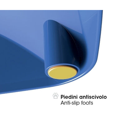 Ciotola Per Cane Large 1,2 Lt Antiscivolo Bowl Vari Colori Per Cani