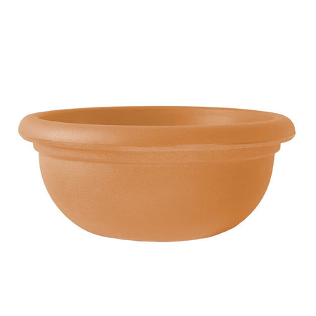 Vaso tondo "Circum" in plastica da esterno per piante e fiori