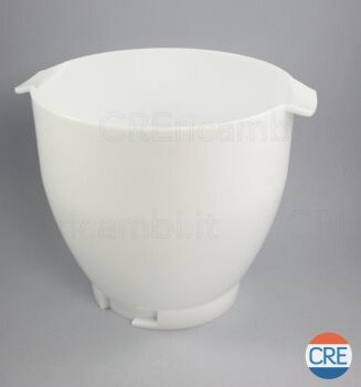Ciotola-Plastica-Bianca-6,7-LT-per-Cooking-Chef,-Major,-KMM770-KMM760-26538A