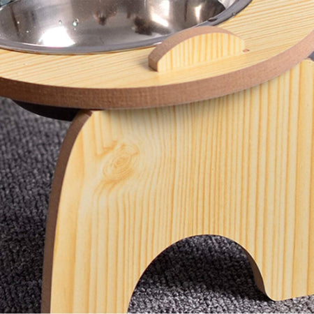Ciotola Singola Rialzata Per Cani Gatti Con Base In Legno Per Animali Domestici Prodotti per animali > Prodotti per Cani > Ciotole e Biberon Trade Shop italia - Napoli, Commerciovirtuoso.it