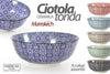 Ciotola-Tonda-In-Ceramica-Decorata-Multiuso-Marracash-18x18x7cm-6-Colori-771606