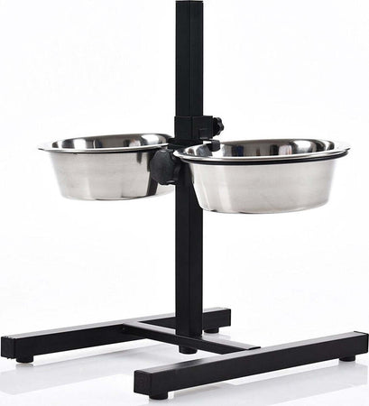 CIOTOLE CANE GATTO RIALZATE CON SUPPORTO METALLO REGOLABILE CIOTOLA ACCIAIO 20CM Prodotti per animali domestici/Cani/Ciotole e distributori/Ciotole Trade Shop italia - Napoli, Commerciovirtuoso.it