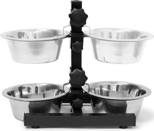 CIOTOLE CANE GATTO RIALZATE CON SUPPORTO METALLO REGOLABILE CIOTOLA ACCIAIO 20CM Prodotti per animali domestici/Cani/Ciotole e distributori/Ciotole Trade Shop italia - Napoli, Commerciovirtuoso.it
