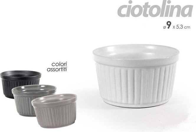Ciotolina Ciotola Snack Multiuso Ceramica 200cc 9x5,3 Cm Colori Assortiti 806964 Casa e cucina/Stoviglie/Piatti ciotole e vassoi/Ciotole/Ciotoline da Snack Trade Shop italia - Napoli, Commerciovirtuoso.it