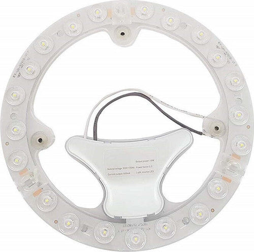 CIRCOLINA LED ATTACCO MAGNETICO 12W 1650 LUMEN 15 LED BIANCO FREDDO 6500K CIRCOLARE  Trade Shop italia - Napoli, Commerciovirtuoso.it
