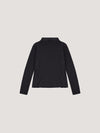 Circolo 1901 Maglia donna dolcevita jersey lace FD3782 NERO