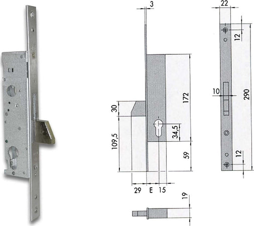 CISA---SERRATURA-MECCANICA-DA-INSERIRE-A-CATENACCIO-BASCULANTE---CATENACCIO-ENTRATA-25MM
