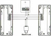 Citofono bifamiliare per 2 famiglie pulsante Apri Cancello 2 citofoni rl-3208AA Fai da te/Materiale elettrico/Citofoni Zencoccostore - Formia, Commerciovirtuoso.it