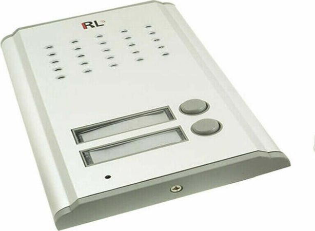 Citofono bifamiliare per 2 famiglie pulsante Apri Cancello 2 citofoni rl-3208AA Fai da te/Materiale elettrico/Citofoni Zencoccostore - Formia, Commerciovirtuoso.it