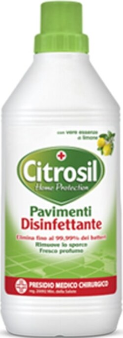 Citrosil pavimenti disinfettante - limone - 900 ml - Citrosil Casa e cucina/Detergenti e prodotti per la pulizia/Detergenti per la casa/Detergenti per pavimento Eurocartuccia - Pavullo, Commerciovirtuoso.it