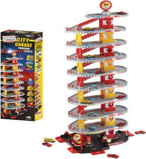City-Garage-Parcking-Parcheggio-Levels-10-Livelli-Multipiano-Giochi-Per-Bambini