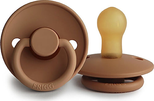 Ciuccio FRIGG Classic Cappuccino Latex 0-6 mesi Prima infanzia/Succhietti e massaggiagengive/Succhietti La Casa Del Bebè - Napoli, Commerciovirtuoso.it