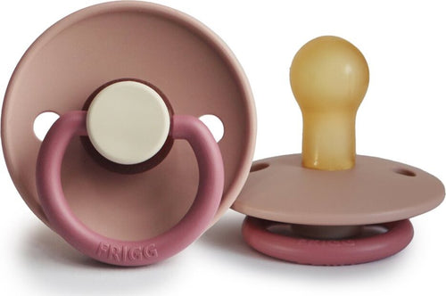 Ciuccio FRIGG Classic Peony Latex 0-6 mesi Prima infanzia/Succhietti e massaggiagengive/Succhietti La Casa Del Bebè - Napoli, Commerciovirtuoso.it