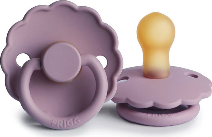 Ciuccio FRIGG Daisy Heather Latex 0-6m Prima infanzia/Succhietti e massaggiagengive/Succhietti La Casa Del Bebè - Napoli, Commerciovirtuoso.it