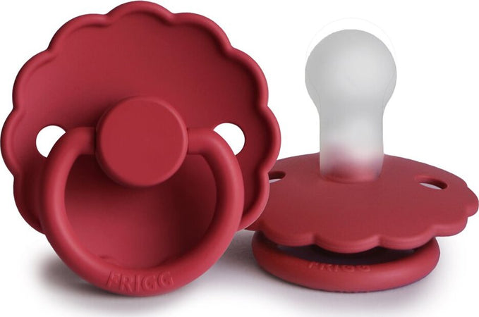 Ciuccio-FRIGG-Daisy-Silicone-0-6-Scarlet